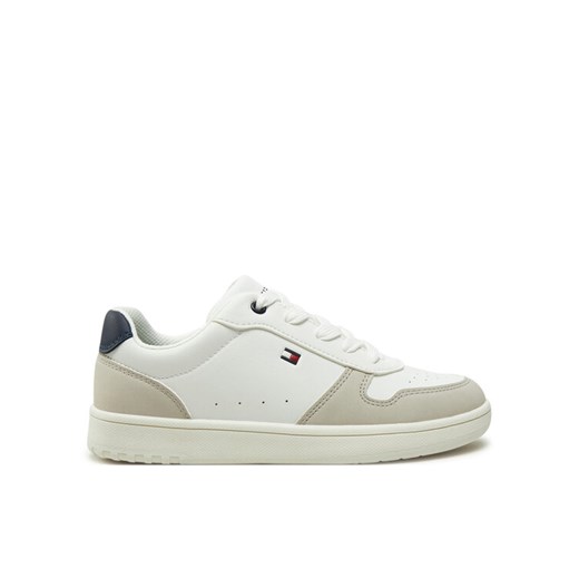 Tommy Hilfiger Sneakersy Low Cut Lace-Up Sneaker T3X9-33849-1269 S Biały ze sklepu MODIVO w kategorii Buty sportowe dziecięce - zdjęcie 182595299