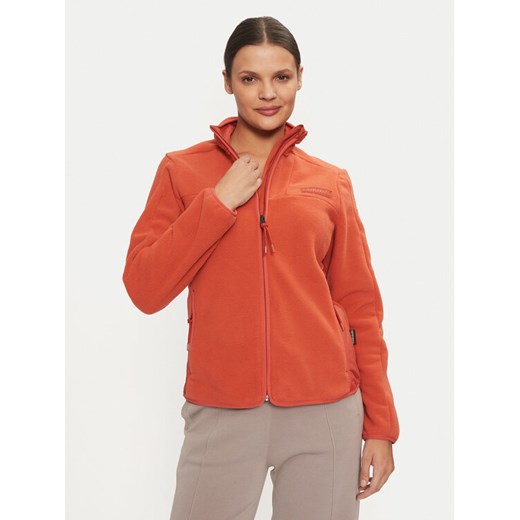 Napapijri Polar Yupik NP0A4I55 Czerwony Regular Fit ze sklepu MODIVO w kategorii Bluzy damskie - zdjęcie 182595328