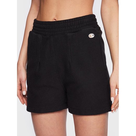Champion Szorty sportowe 115649 Czarny Regular Fit ze sklepu MODIVO w kategorii Szorty - zdjęcie 182595336