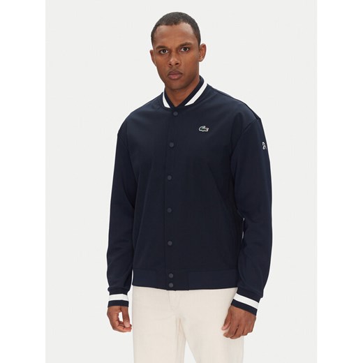 Lacoste Kurtka bomber SH1045 Granatowy Regular Fit ze sklepu MODIVO w kategorii Kurtki męskie - zdjęcie 182595506