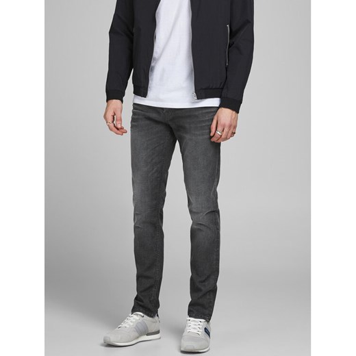 Jack&Jones Jeansy Tim 12181054 Szary Slim Fit ze sklepu MODIVO w kategorii Jeansy męskie - zdjęcie 182595539