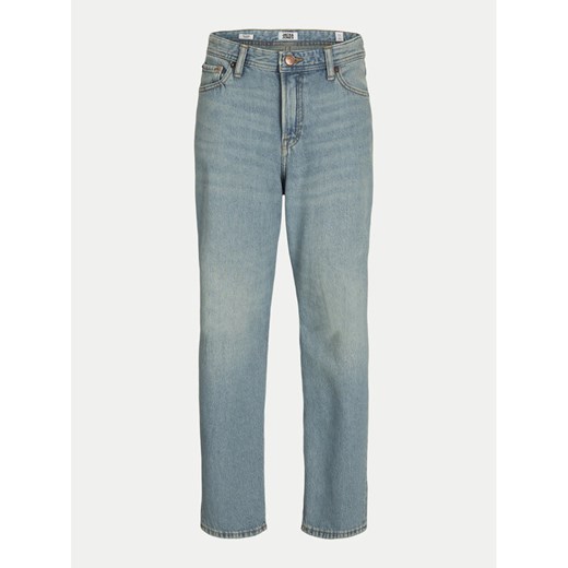 Jack&Jones Junior Jeansy Alex 12276208 Niebieski Baggy Fit ze sklepu MODIVO w kategorii Spodnie chłopięce - zdjęcie 182595545