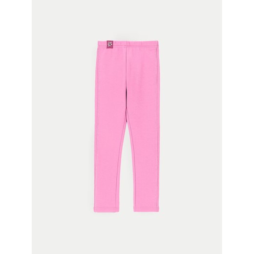 Coccodrillo Legginsy ZC4122601MGK Różowy Slim Fit ze sklepu MODIVO w kategorii Spodnie dziewczęce - zdjęcie 182595709