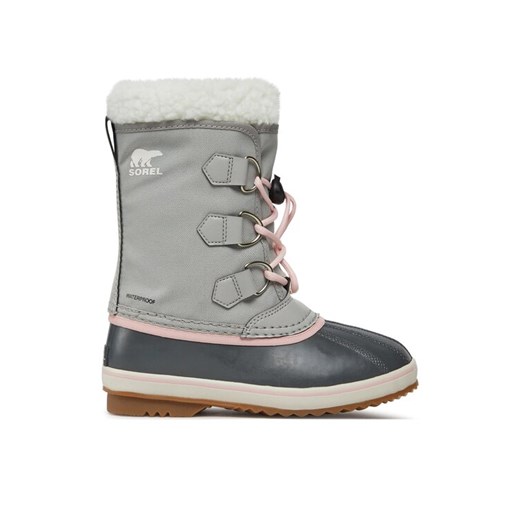 Sorel Śniegowce Yoot Pac™ Nylon Wp NY1962-081 Szary ze sklepu MODIVO w kategorii Buty zimowe dziecięce - zdjęcie 182595715