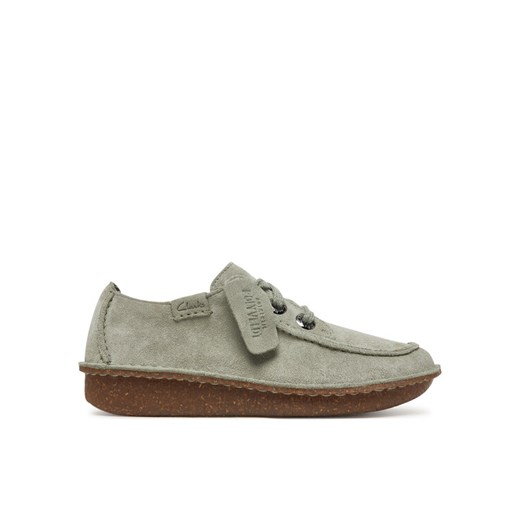 Clarks Półbuty Funny Dream 26182262 Zielony ze sklepu MODIVO w kategorii Półbuty damskie - zdjęcie 182595719