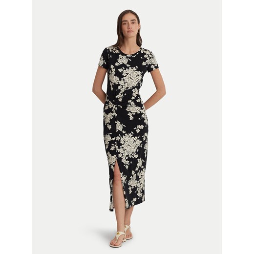 Lauren Ralph Lauren Sukienka letnia 250933444001 Czarny Slim Fit ze sklepu MODIVO w kategorii Sukienki - zdjęcie 182595739