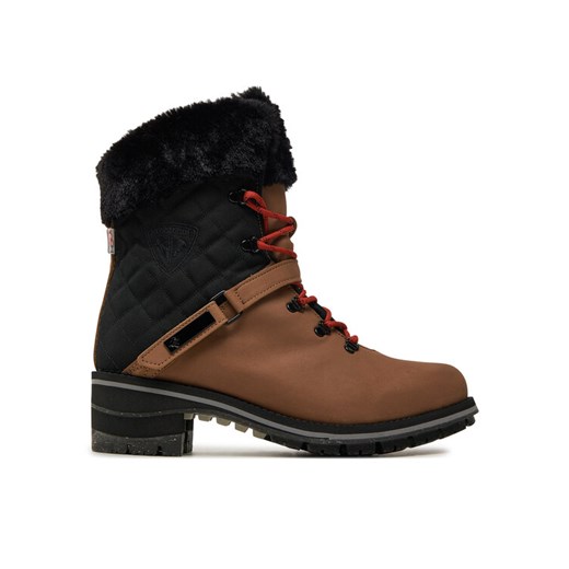 Rossignol Botki 1907 Megeve Nabuk 2.0 RNNW040 Czarny ze sklepu MODIVO w kategorii Botki - zdjęcie 182595986