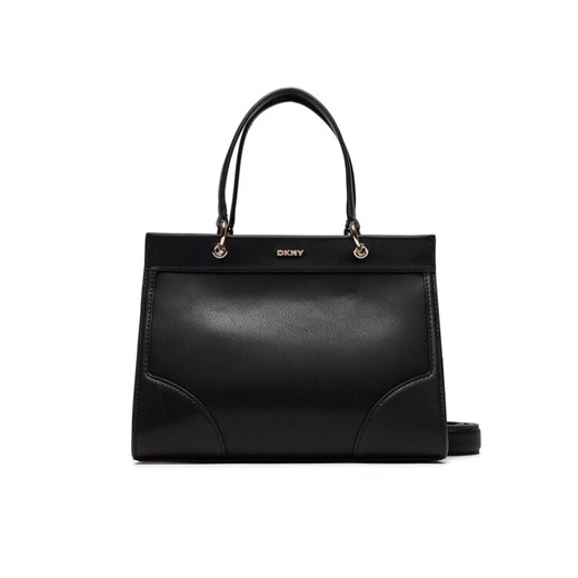 DKNY Torebka Gramercy Mini Top Zi R41DKC03 Czarny ze sklepu MODIVO w kategorii Kuferki - zdjęcie 182596069