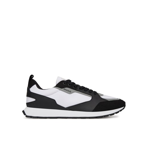 HUGO Sneakersy Icelin 50536568 Szary ze sklepu MODIVO w kategorii Buty sportowe męskie - zdjęcie 182596099