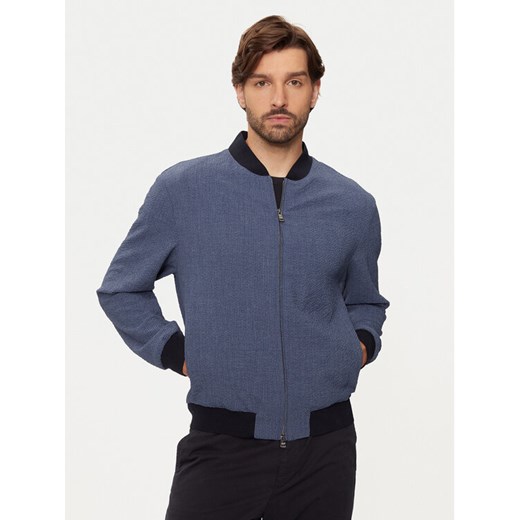 Boss Kurtka bomber Nolwin 50433876 Granatowy Slim Fit ze sklepu MODIVO w kategorii Kurtki męskie - zdjęcie 182596188