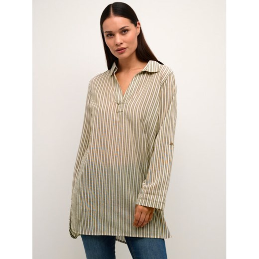 Cream Tunika Anja 10611124 Zielony Regular Fit ze sklepu MODIVO w kategorii Bluzki damskie - zdjęcie 182596195