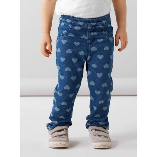 NAME IT Legginsy 13218347 Niebieski Slim Fit ze sklepu MODIVO w kategorii Legginsy niemowlęce - zdjęcie 182596207