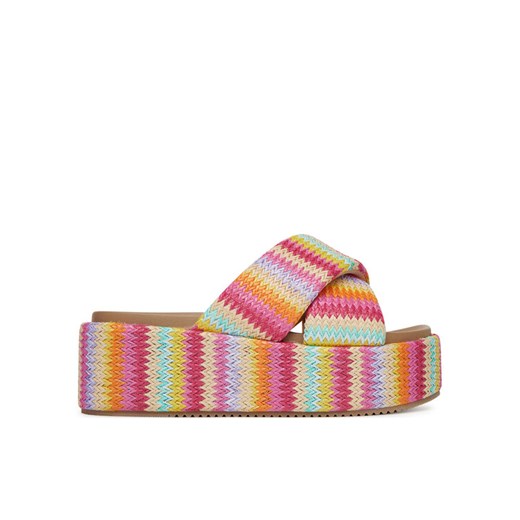 Roxy Klapki LT0613-63 Różowy ze sklepu MODIVO w kategorii Klapki damskie - zdjęcie 182596218
