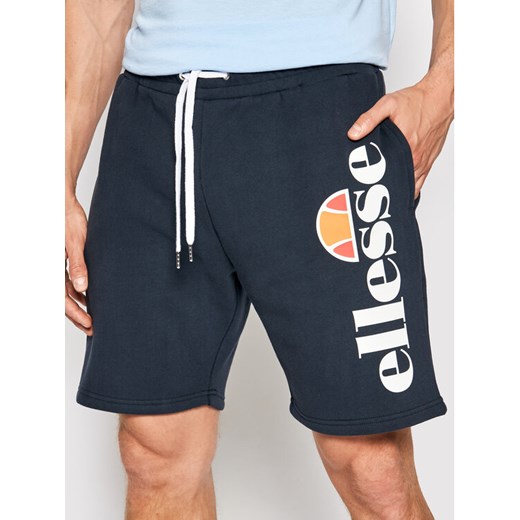 Ellesse Szorty sportowe Bossini SHS08748 Granatowy Regular Fit ze sklepu MODIVO w kategorii Spodenki męskie - zdjęcie 182596229