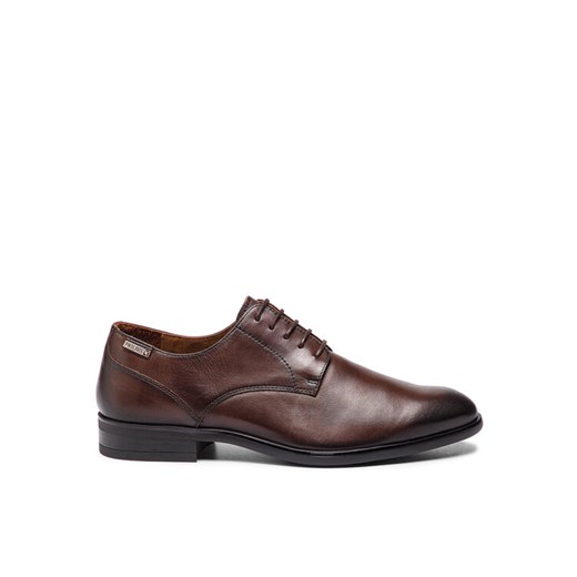 Pikolinos Półbuty M7J-4187 Brązowy ze sklepu MODIVO w kategorii Buty eleganckie męskie - zdjęcie 182596328