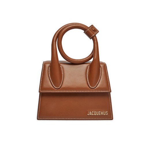 JACQUEMUS Torebka Le Chiquito Noeud 213BA005-3072 Brązowy ze sklepu MODIVO w kategorii Torebki damskie - zdjęcie 182596336