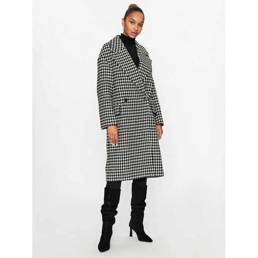 JOOP! Płaszcz wełniany 30039347 Czarny Regular Fit ze sklepu MODIVO w kategorii Płaszcze damskie - zdjęcie 182596379