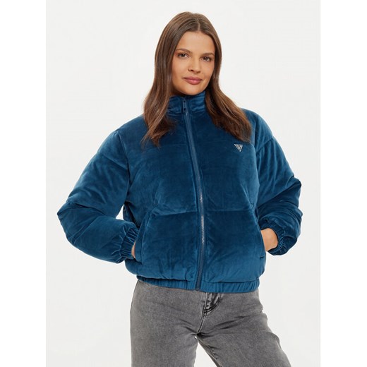Guess Kurtka zimowa V4BL03 KBXI2 Niebieski Regular Fit ze sklepu MODIVO w kategorii Kurtki damskie - zdjęcie 182596406