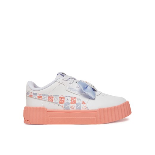 Puma Sneakersy Carina 3.0 HK&FR PS 401419 01 Biały ze sklepu MODIVO w kategorii Buty sportowe dziecięce - zdjęcie 182596428