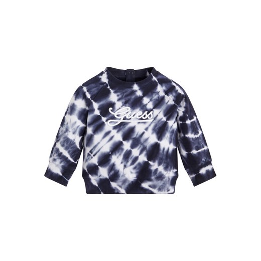 Guess Bluza N3GQ03 KA6R3 Granatowy Regular Fit ze sklepu MODIVO w kategorii Bluzy chłopięce - zdjęcie 182596437