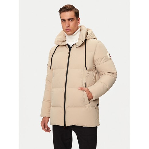 AFTER LABEL Kurtka puchowa Vancouvern A00013 Beżowy Regular Fit ze sklepu MODIVO w kategorii Kurtki męskie - zdjęcie 182596468