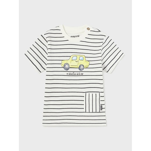 Mayoral T-Shirt 1024 Beżowy ze sklepu MODIVO w kategorii Koszulki niemowlęce - zdjęcie 182596475