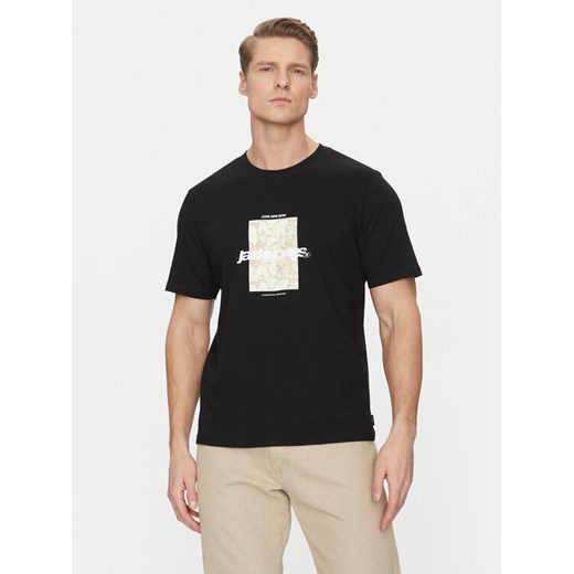 Jack&Jones T-Shirt Tarmac 12273239 Czarny Regular Fit ze sklepu MODIVO w kategorii T-shirty męskie - zdjęcie 182596539