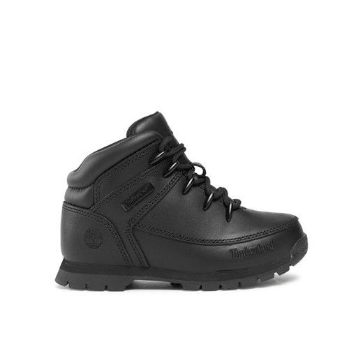 Timberland Trapery Euro Sprint TB0A13DP0011 Czarny ze sklepu MODIVO w kategorii Buty trekkingowe dziecięce - zdjęcie 182596548