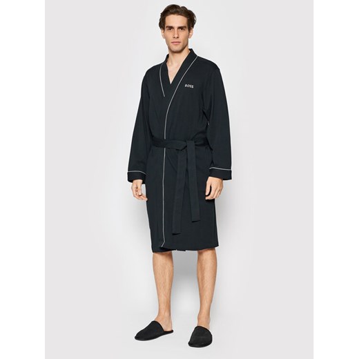 Boss Szlafrok Kimono 50469624 Czarny ze sklepu MODIVO w kategorii Szlafroki męskie - zdjęcie 182596668