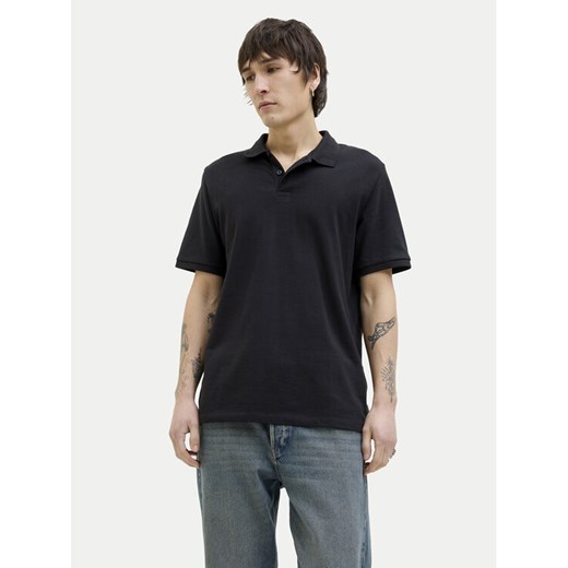 Jack&Jones Polo Kane 12270150 Czarny Regular Fit ze sklepu MODIVO w kategorii T-shirty męskie - zdjęcie 182596669