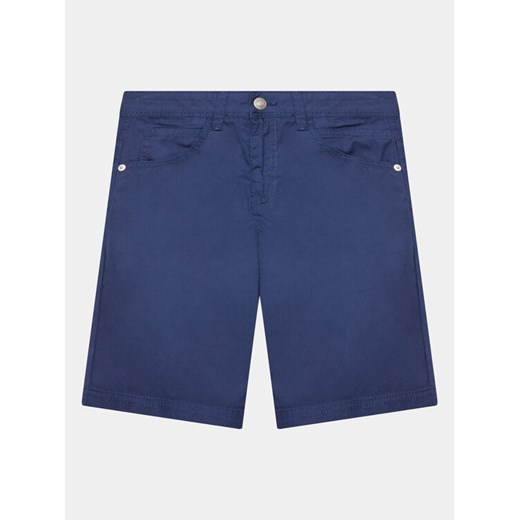United Colors Of Benetton Szorty materiałowe 4LN6C900Y Granatowy Regular Fit ze sklepu MODIVO w kategorii Spodenki chłopięce - zdjęcie 182596678