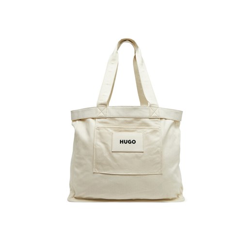 HUGO Torebka 50536267 Biały ze sklepu MODIVO w kategorii Torby Shopper bag - zdjęcie 182596727