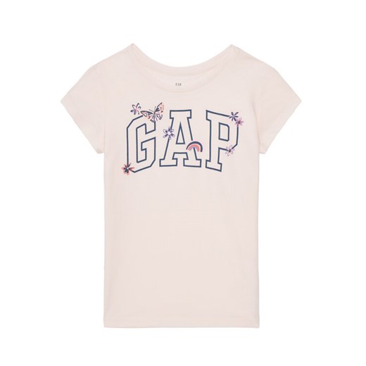 Gap T-Shirt 721891-01 Różowy Regular Fit ze sklepu MODIVO w kategorii Bluzki dziewczęce - zdjęcie 182596775