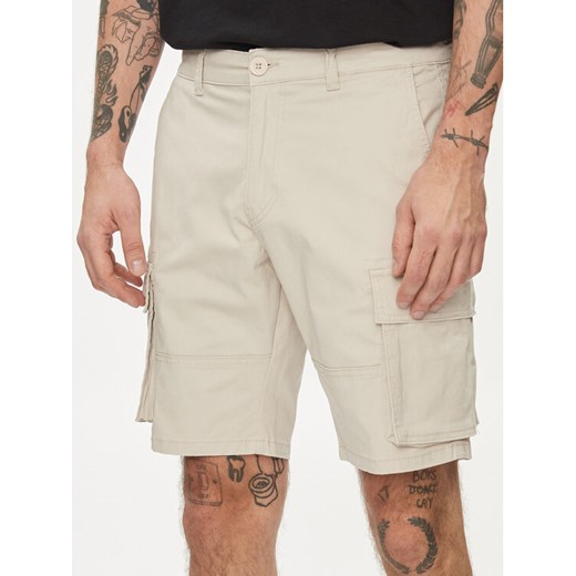 Only & Sons Szorty materiałowe Cam 22016689 Beżowy Regular Fit ze sklepu MODIVO w kategorii Spodenki męskie - zdjęcie 182596837