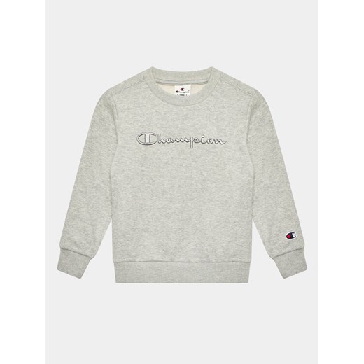 Champion Bluza 306343 Szary Regular Fit ze sklepu MODIVO w kategorii Bluzy chłopięce - zdjęcie 182596848