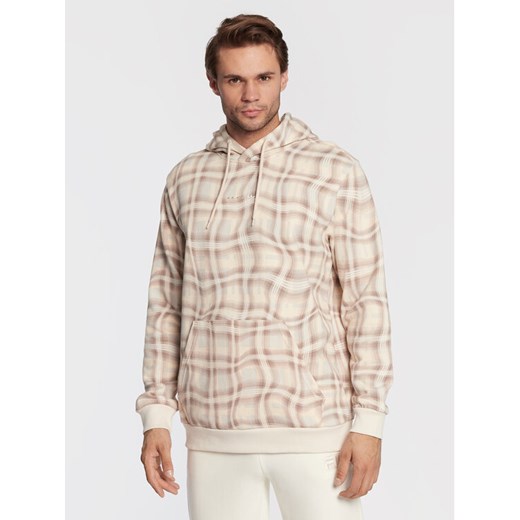 adidas Bluza Reveal Allover Print Graphic HK2749 Beżowy Regular Fit ze sklepu MODIVO w kategorii Bluzy męskie - zdjęcie 182596925