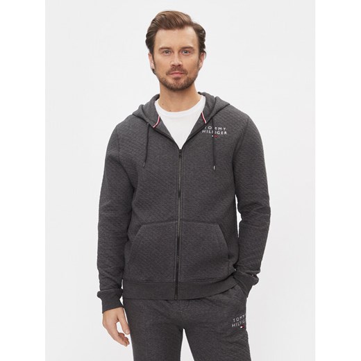 Tommy Hilfiger Bluza UM0UM02982 Szary Regular Fit ze sklepu MODIVO w kategorii Bluzy męskie - zdjęcie 182596935