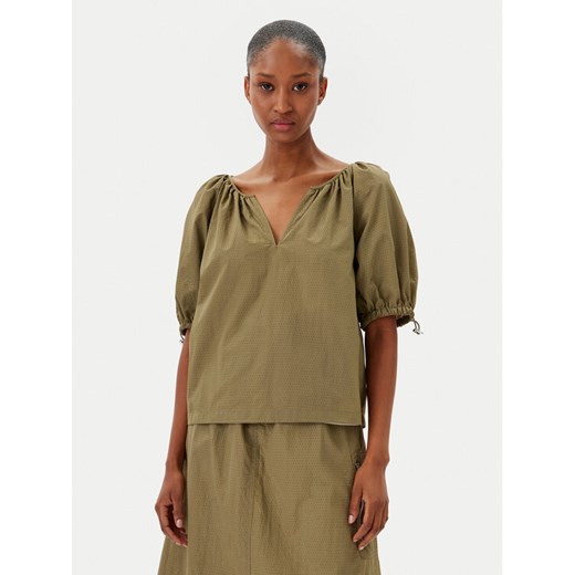 DKNY Bluzka P5BAFATG 311 Zielony Regular Fit ze sklepu MODIVO w kategorii Bluzki damskie - zdjęcie 182596969