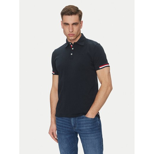 Geox Polo M5510L T3240 F1624 Granatowy Regular Fit ze sklepu MODIVO w kategorii T-shirty męskie - zdjęcie 182596978