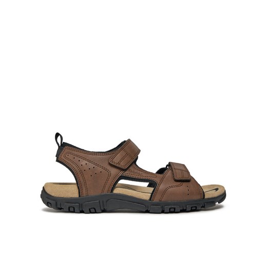 Geox Sandały Uomo Sandal Strada U4524B 000ME C6006 Brązowy ze sklepu MODIVO w kategorii Sandały męskie - zdjęcie 182596998