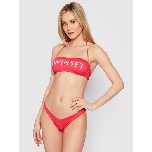 TWINSET Bikini 211LMMP11 Różowy ze sklepu MODIVO w kategorii Stroje kąpielowe - zdjęcie 182597046