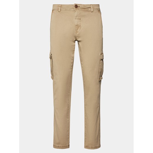 Blend Spodnie materiałowe 20716450 Beżowy Slim Fit ze sklepu MODIVO w kategorii Spodnie męskie - zdjęcie 182597056