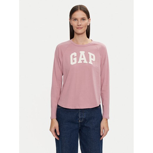 Gap Bluzka 534389-01 Różowy Relaxed Fit ze sklepu MODIVO w kategorii Bluzki damskie - zdjęcie 182597118