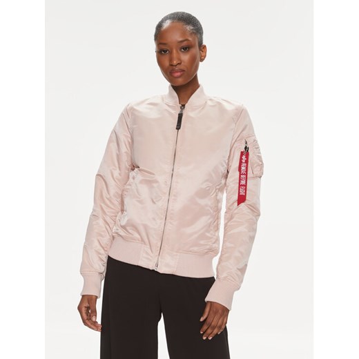 Alpha Industries Kurtka bomber MA-1 VF 59 133009 Różowy Regular Fit ze sklepu MODIVO w kategorii Kurtki damskie - zdjęcie 182597128