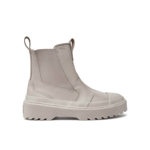 Converse Sztyblety Chuck Taylor All Star Lugged Chelsea Boot A08395C Szary ze sklepu MODIVO w kategorii Botki - zdjęcie 182597149