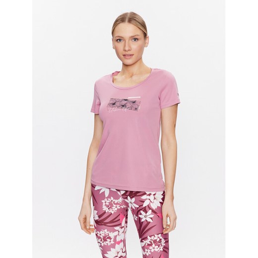 CMP T-Shirt 38T6656 Różowy Regular Fit ze sklepu MODIVO w kategorii Bluzki damskie - zdjęcie 182597158