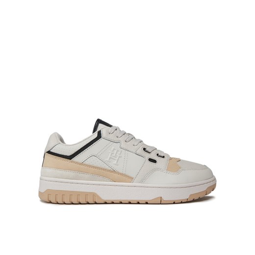 Tommy Hilfiger Sneakersy Th Basket Street Lth FM0FM04874 Szary ze sklepu MODIVO w kategorii Buty sportowe męskie - zdjęcie 182597168