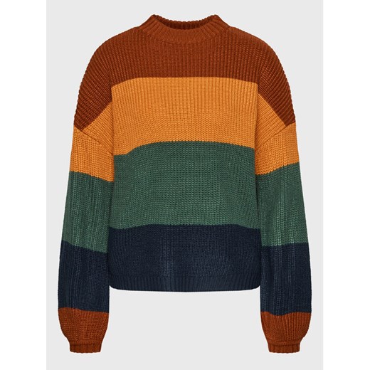 Brixton Sweter Madero 02884 Kolorowy Relaxed Fit ze sklepu MODIVO w kategorii Swetry damskie - zdjęcie 182597207