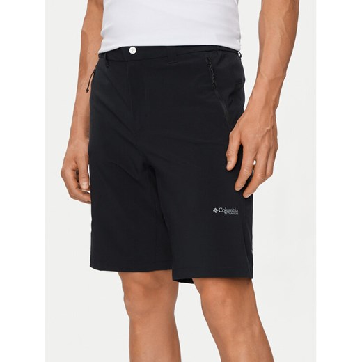 Columbia Szorty materiałowe Triple Canyon™ Short II 2071973 Czarny Active Fit ze sklepu MODIVO w kategorii Spodenki męskie - zdjęcie 182597208