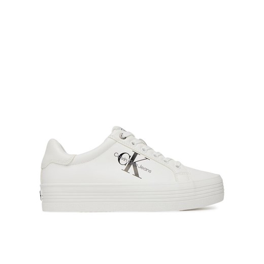 Calvin Klein Jeans Tenisówki YW0YW00847 Biały ze sklepu MODIVO w kategorii Trampki damskie - zdjęcie 182597228